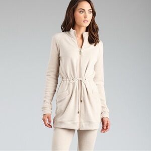 UGG Cream Fleece Zip-Up Jacket